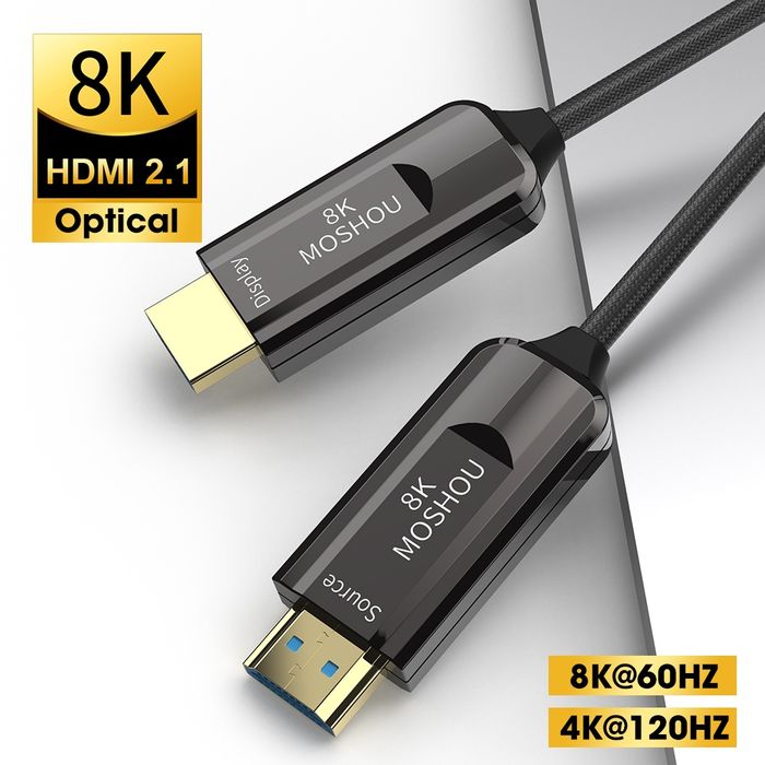 Кабель HDMI оптический 5м,10м,15м,20м,25м,30м,40м,50м перечисление