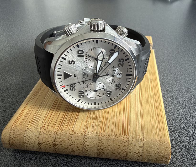 Vand ceas Hamilton Khaki Aviation Pilot Auto Chrono