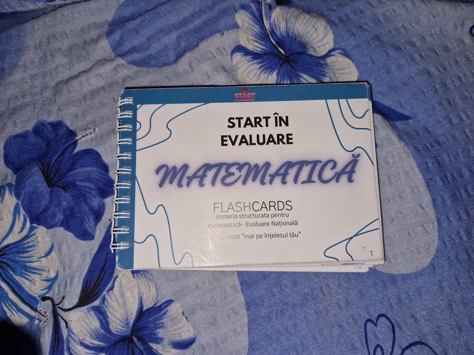 carnețel  " start in evaluare " MATEMATICA