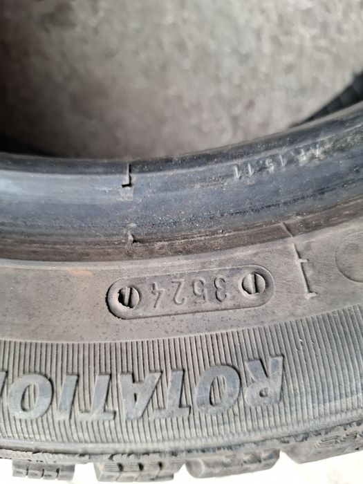 4 Зимни гуми Рикен 185/55/15 ДОТ24 8мм