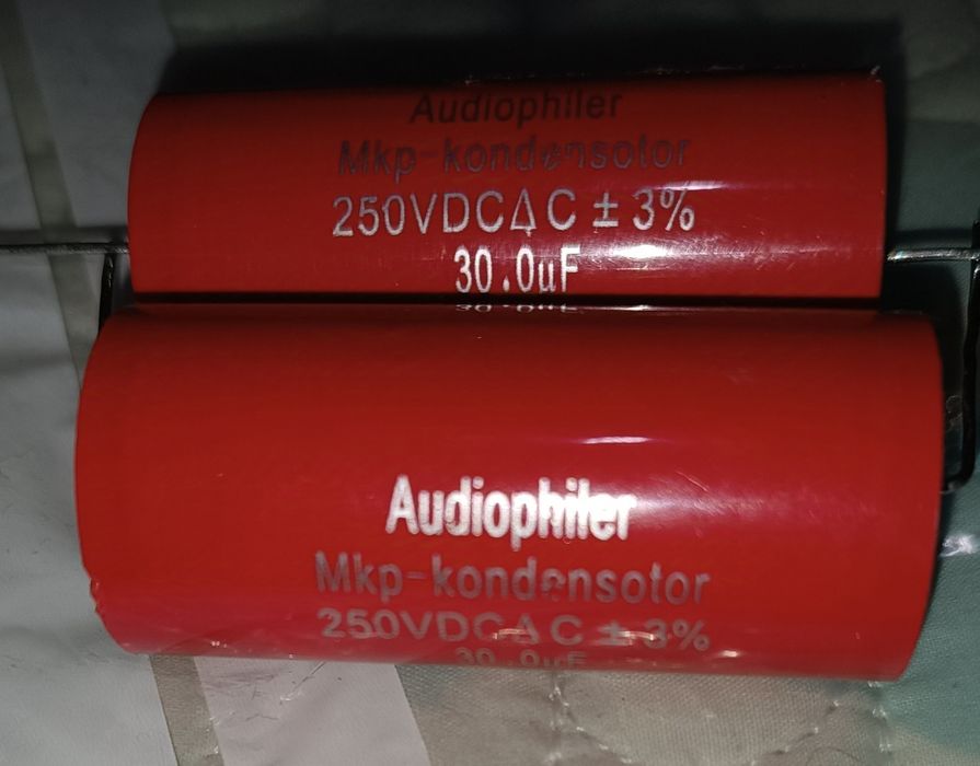 Конденсаторы Jantzen Audio Standart Z-cap , AUDYN-CAP Plus и Audiophil