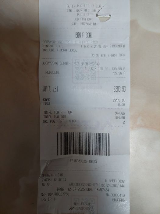 Trotineta electrica Segway Ninebot E3