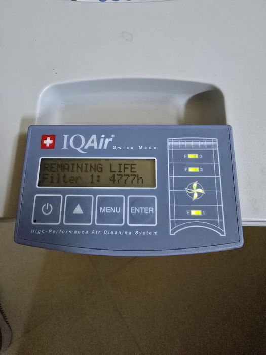 IQAir GC MultiGas – професионален швейцарски пречиствател за въздух+ 4 нови резервни филтъра
