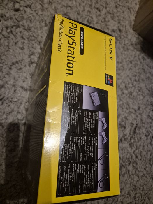 PS Playstation classic  retro  mini clasic Sony 20  jocuri  la cutie