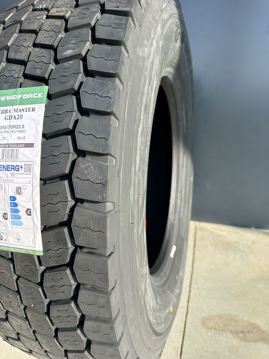Нови Тежкотоварни Гуми WINDFORCE TERRA MASTER GDA20 315/70R22.5 154/150L (152/148M)