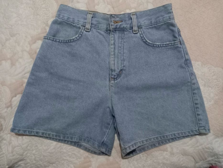 Новые Джинсовые шорты для девочек,11-12 лет,рост 152 см
