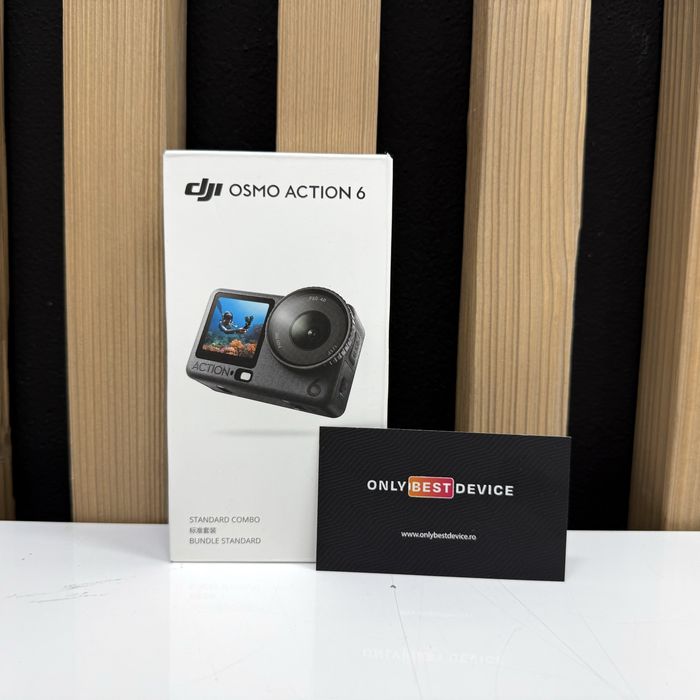Camera de actiune DJI Osmo Action 6 Standard Combo