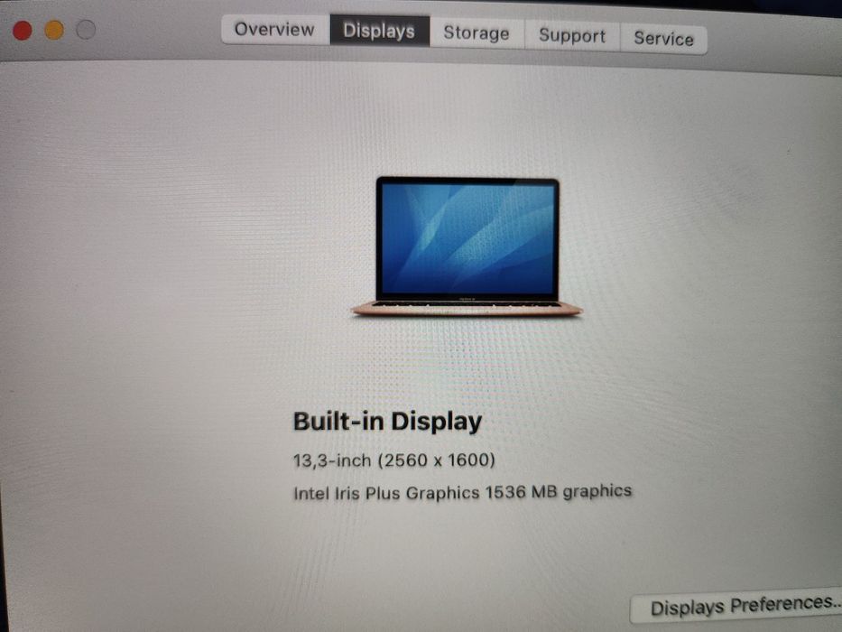 NOU! Apple MacBook Air 13 2020, 8 - 256 Gb