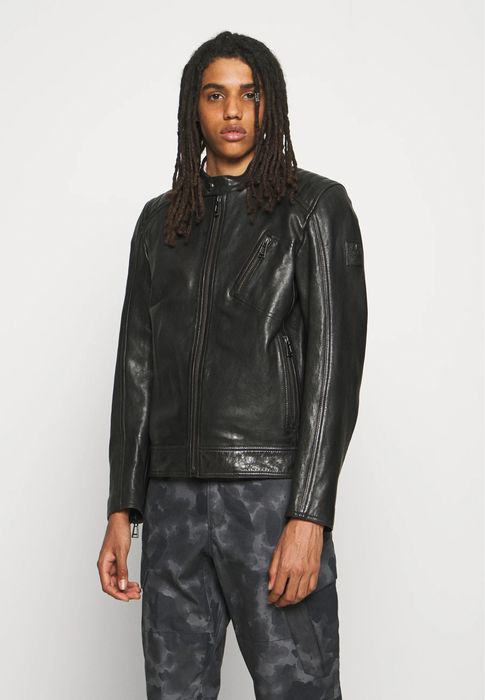 Geaca Piele Belstaff 100% Originala !!!