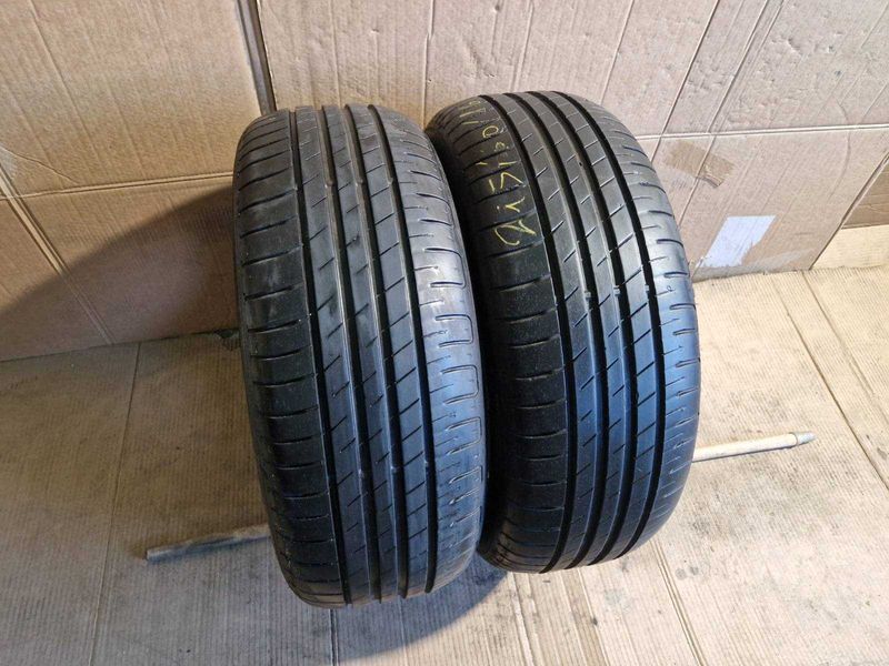 2 Goodyear R16 215/60
летни гуми DOT0215
