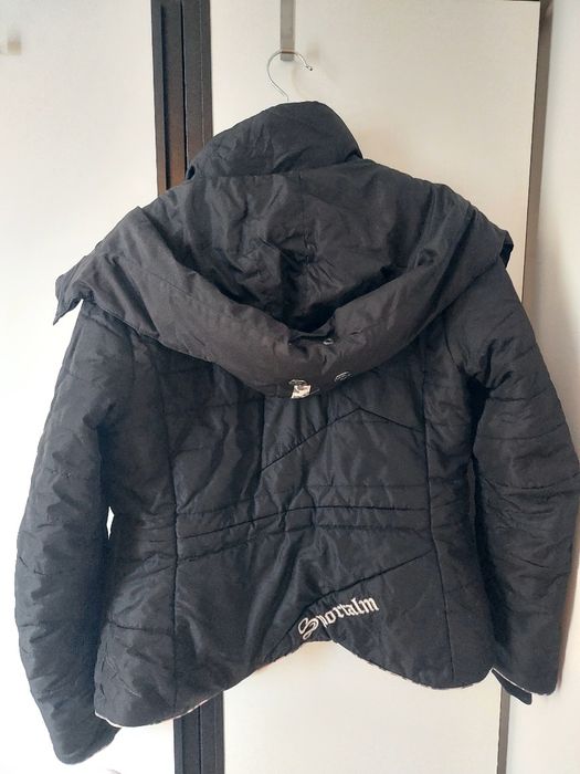 Зимно яке в черен цвят