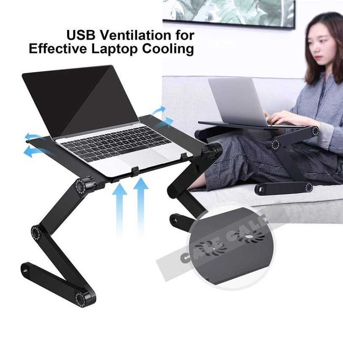 Регулируемая многофункциональная вентилируемая подставка для ноутбука