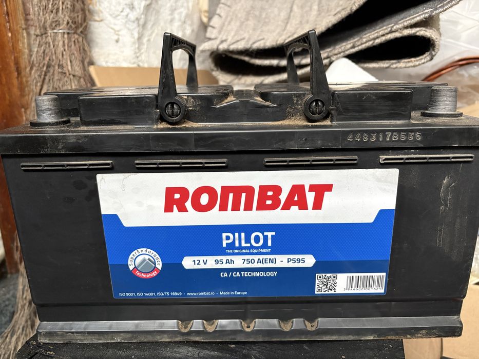 Ромбат акумолатор 95ah 750a