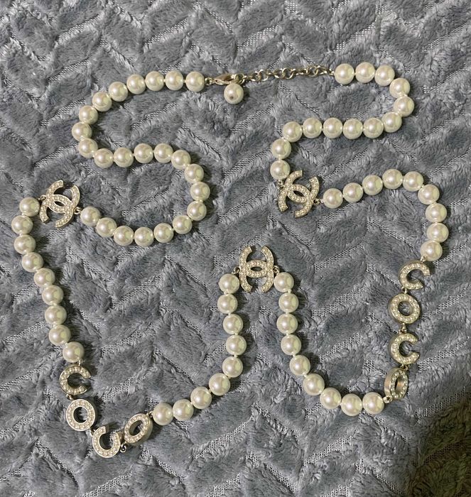 Colier perle Chanel