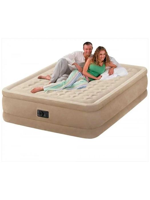 Intex 64428 yuqori sifatli havo matras — uy va sayohat uchun