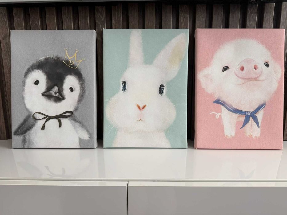 Декоративни картини - комплект 3 бр.