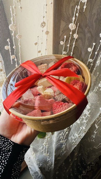 Сублимированные фрукты и мороженный