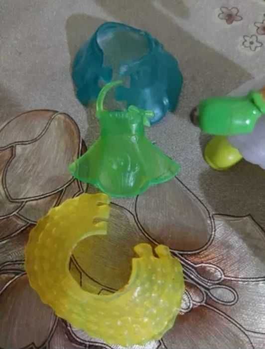 Dolly Doll cu animăluț și haine silicon