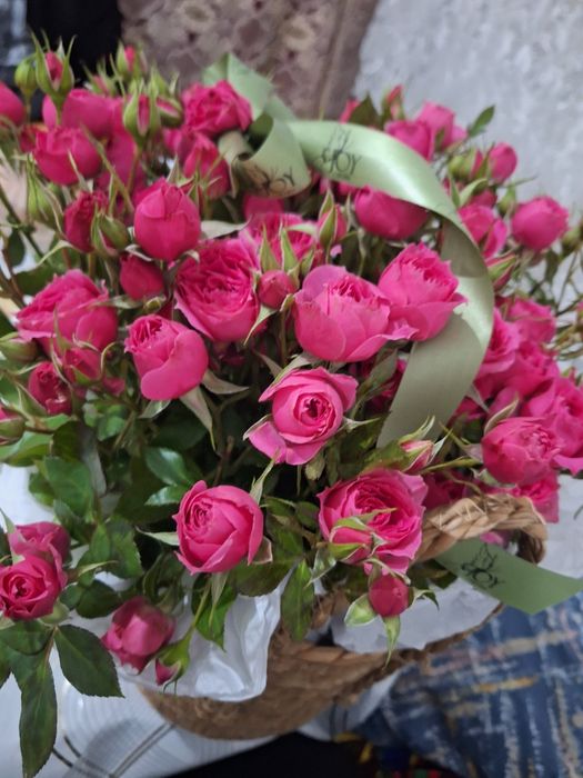 Кустовые розы новый