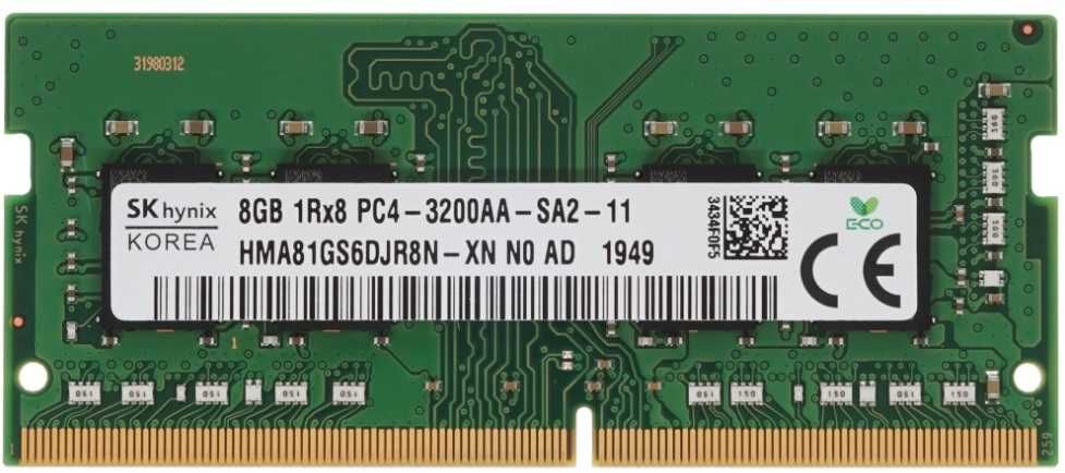 Меняю 2*8Gb DDR4 3200 Sodimm на 1*16Gb DDR4 3200 Sodimm