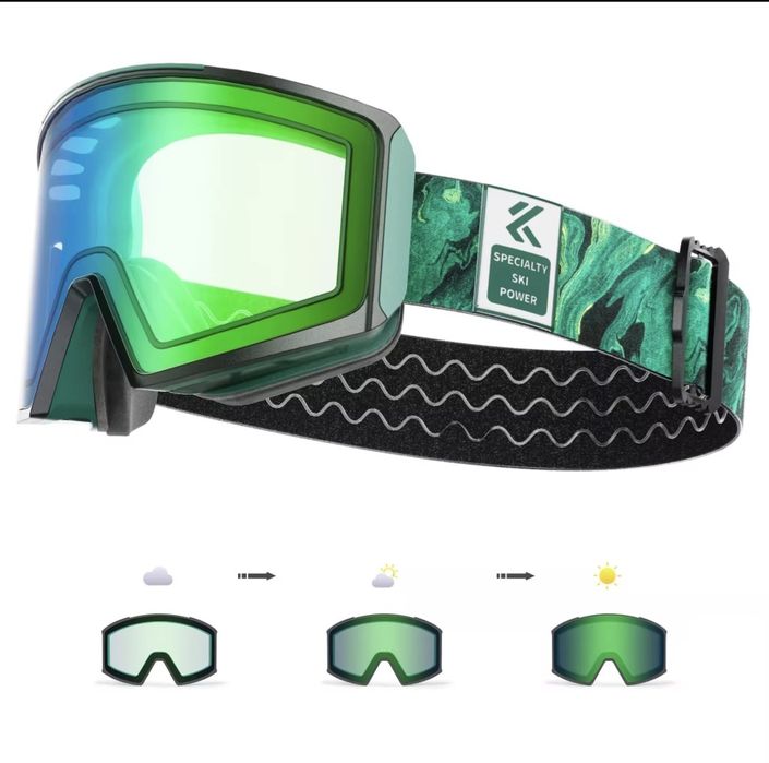 Ски и сноуборд очила  с фотохроматична плака