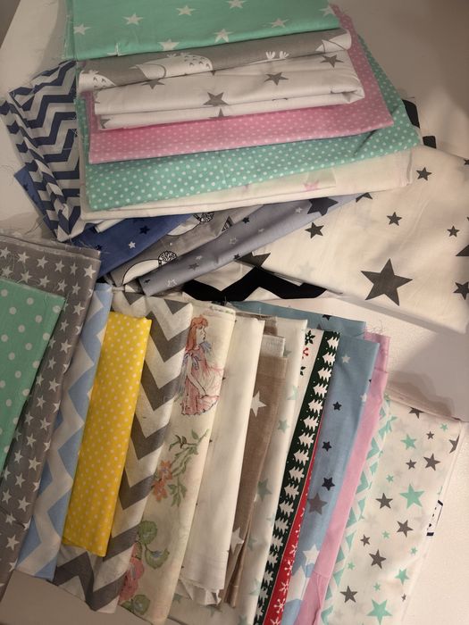 Продам отрезы ткани