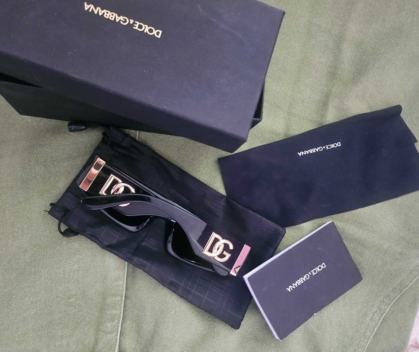 Слънчеви очила - DOLCE & GABBANA ,DG 4411 501/87 BLACК/GOLD *НАМАЛЕНИ*