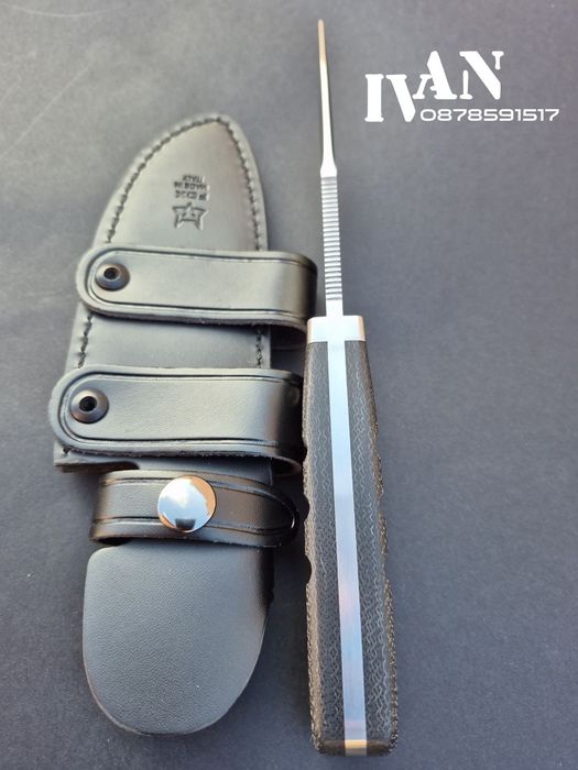 Нож-Fox FX-103 MB-Niolox Black Yute Micarta