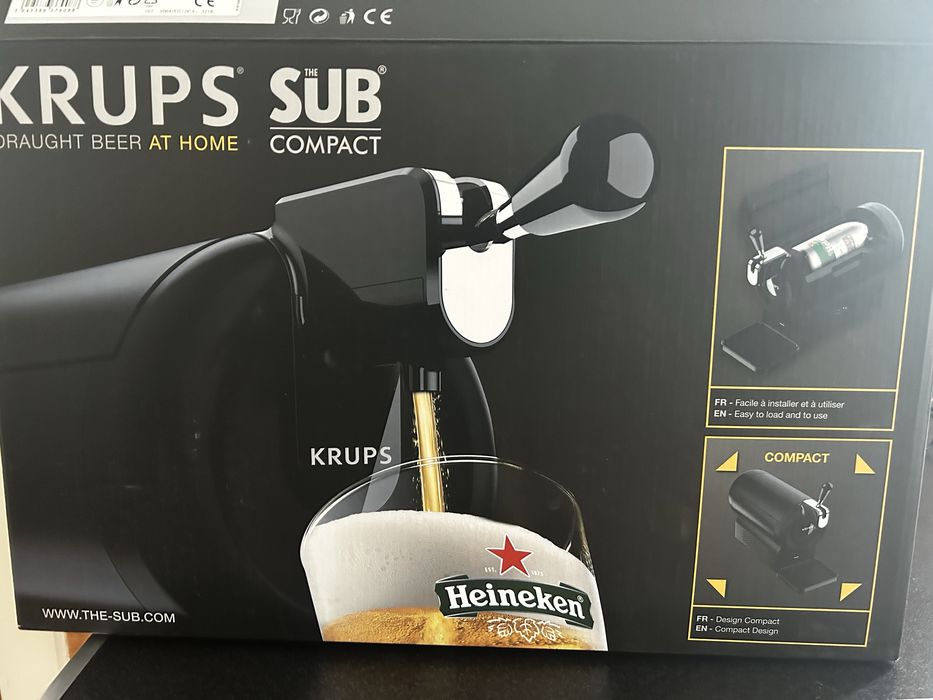 Aparat bere draft KRUPS SUB Compact