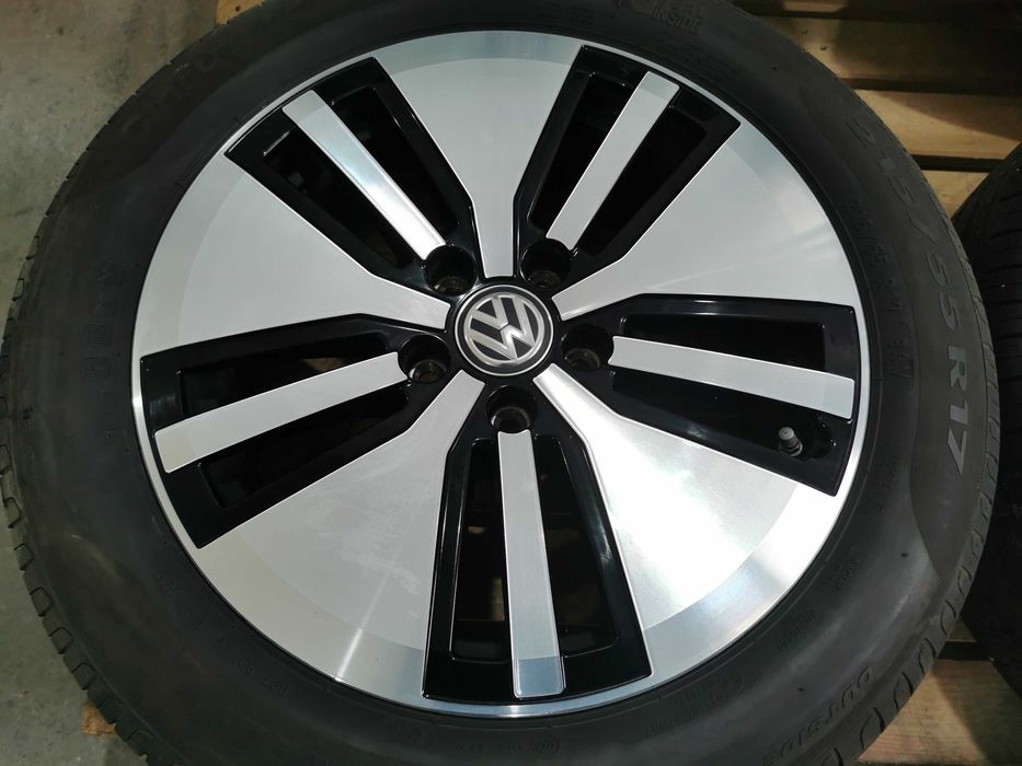 Jante Originale Vw Passat B8. R 17  cu anvelope de vara