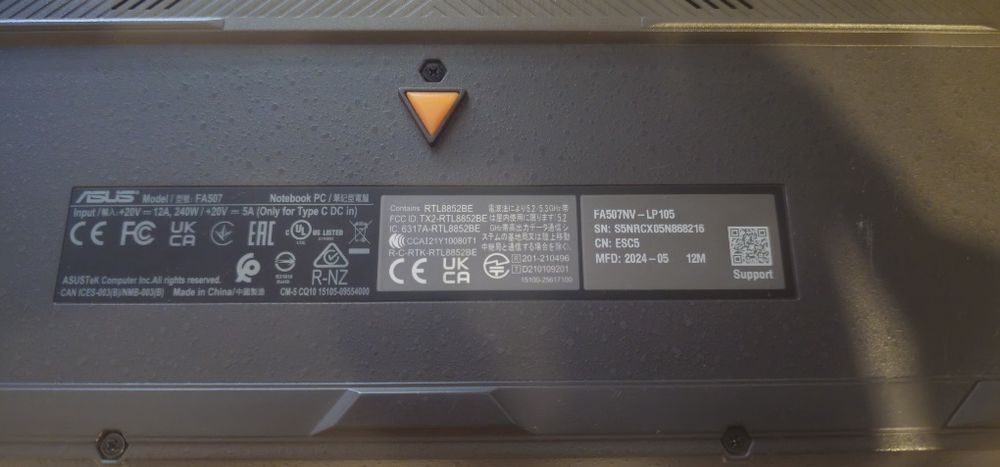 Asus tuf gaming A15