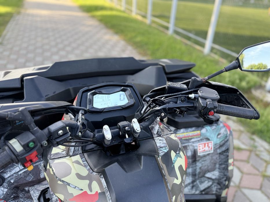 Cf moto 1000cc an 2021 inmatriculat, stare impecabila accesorii full rulat preponderent pe asfalt