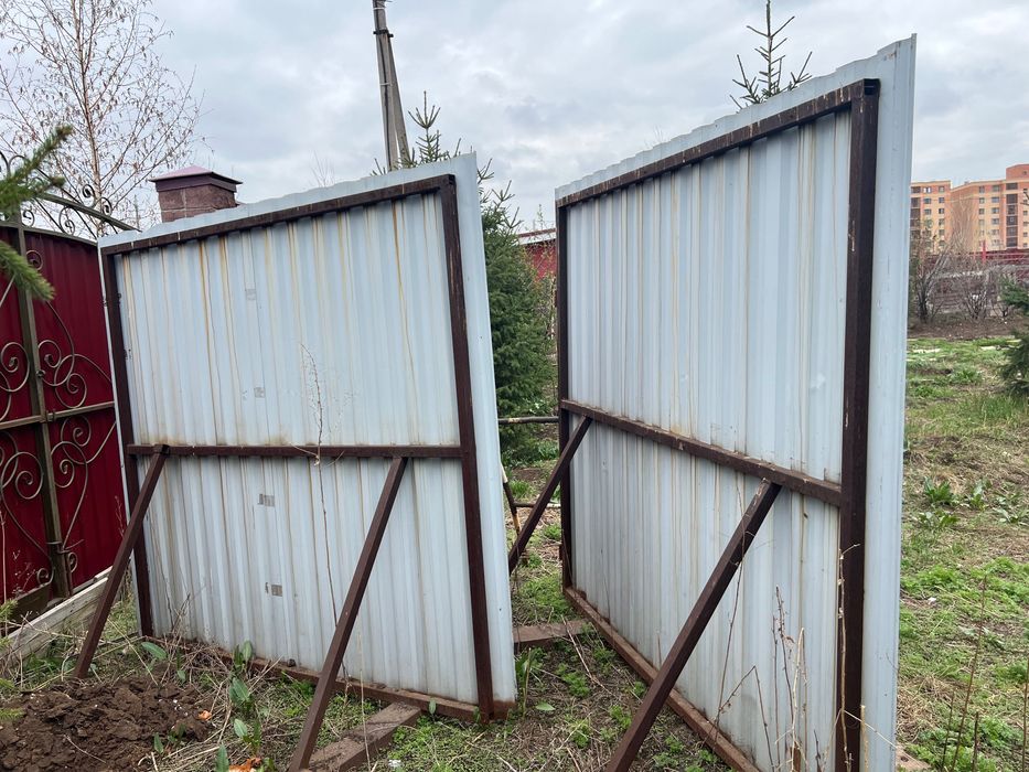 Профлист в рамке