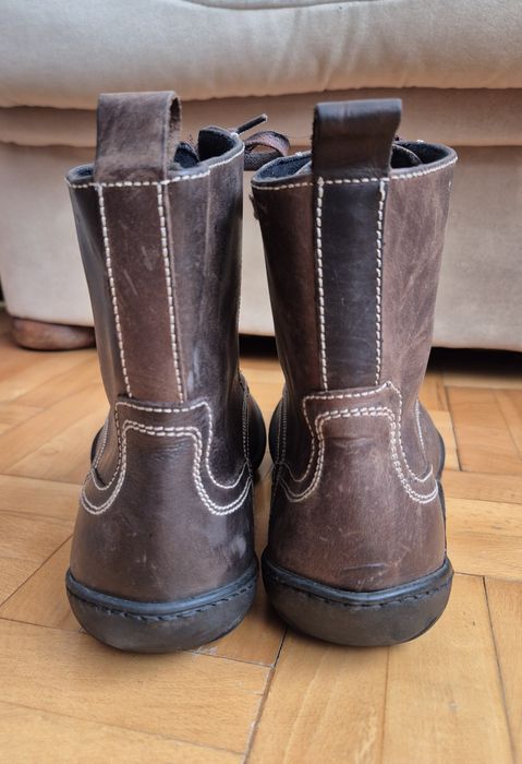 Ghete iarnă Premium, Piele Full-Grain, Cauciuc Natural, Bărbați - 42