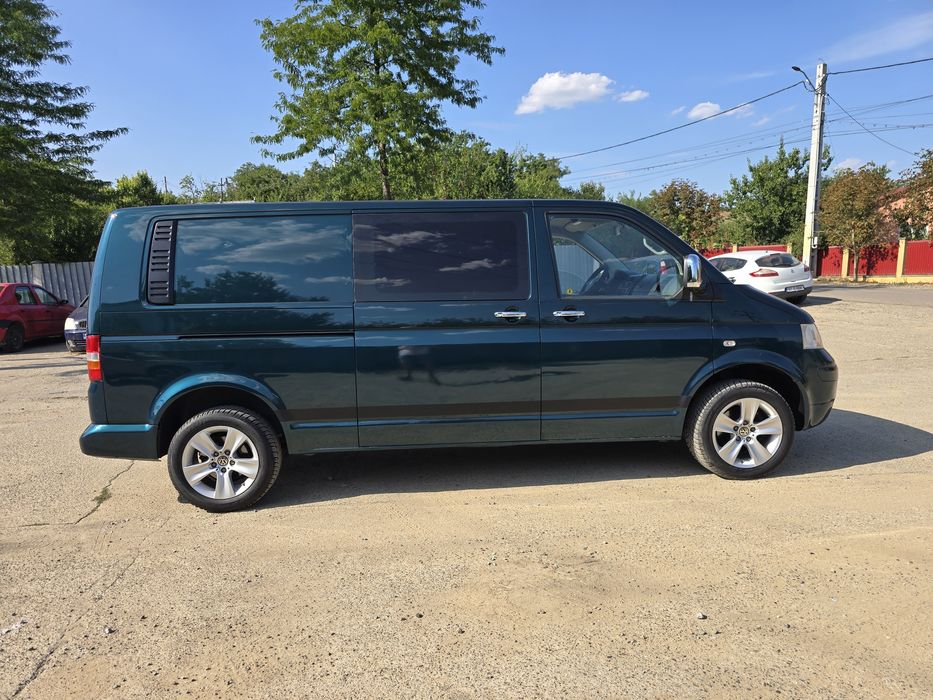 Vw transporter t5  4motion.  Dublu-cabina  Lung.   4x4