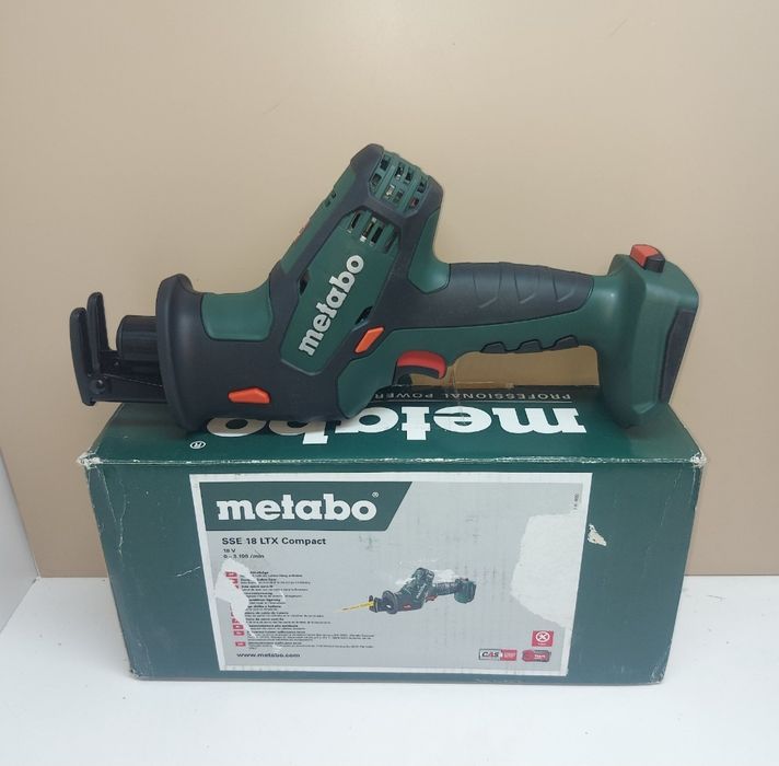 Акумулаторен саблен трион Metabo SSE 18 LTX Compact