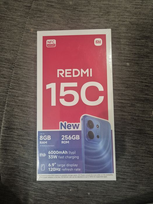 Redmi 15C Midnight black 256GB