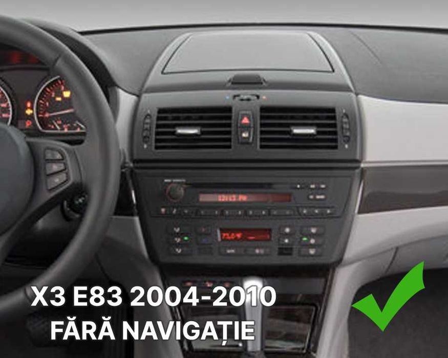 Navigație Dedicată BMW X3 E83 2004-2010 Apple CarPlay Android Auto
