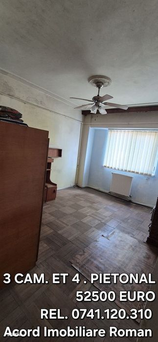 3 camere , pietonal Ștefan cel Mare