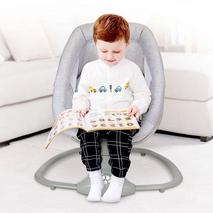 Доставка бесплатная.!Электронные качели-шезлонг для детей