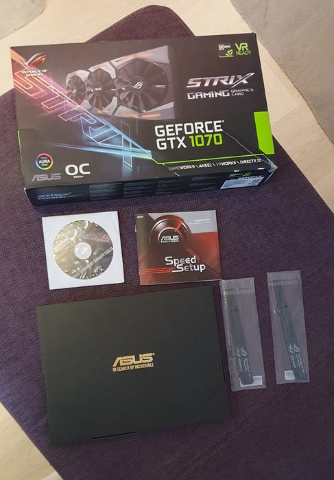 Placa video GeForce GTX 1070 8 GB