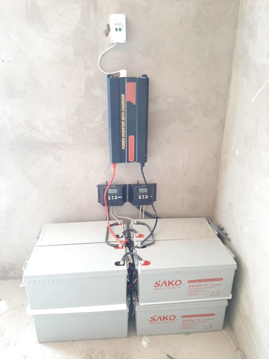 Аккумулятор 12V 200Ah Smart battery/Солнечный батарей/Gell АКБ Скидка