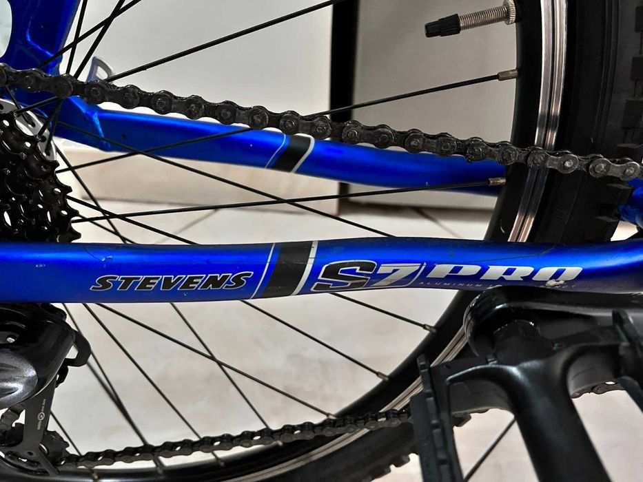 Bicicleta MTB Stevens S7 Pro, Cadru 21", roti 26", viteze 3x9, custom.