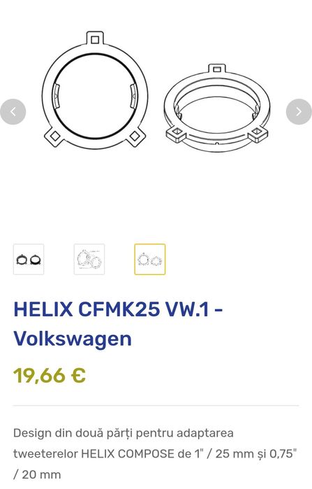 HELIX CFMK25 VW.1 -Volkswagen