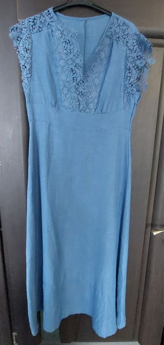 Rochiță dantela bleu Shein mar xl 44