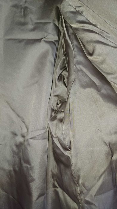 Кафяво палто  естествен косъм L