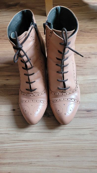 Botine tip brogues Bertie