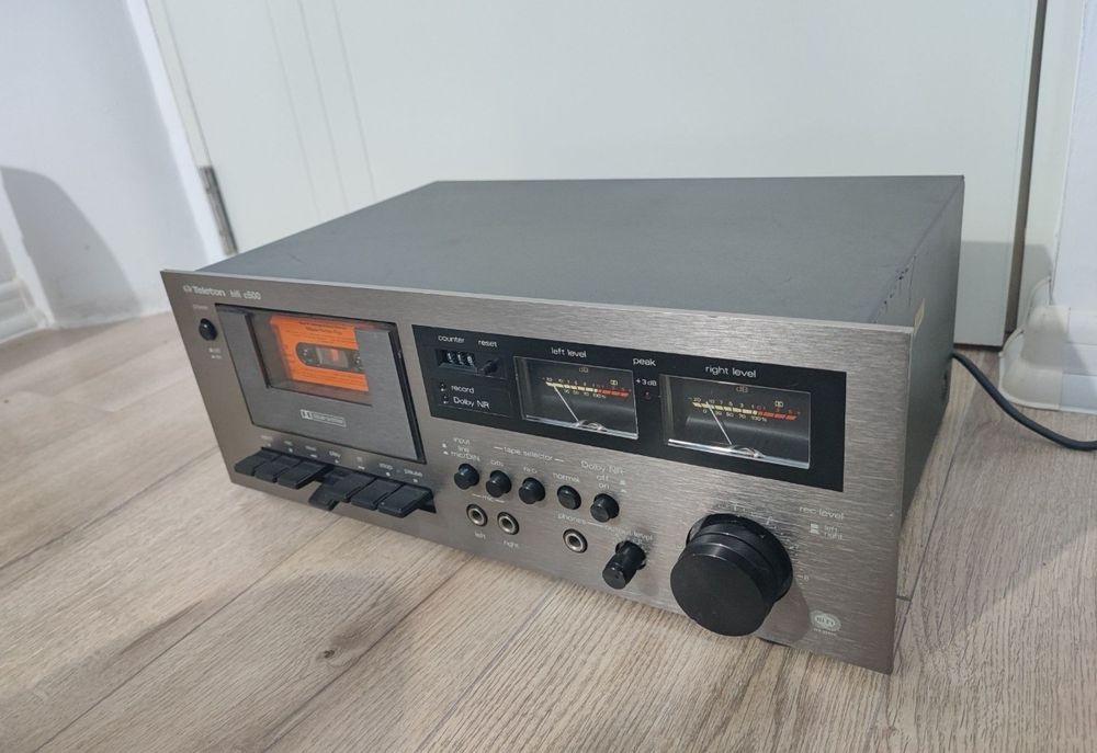 Deck Teleton C500 stereo cassette