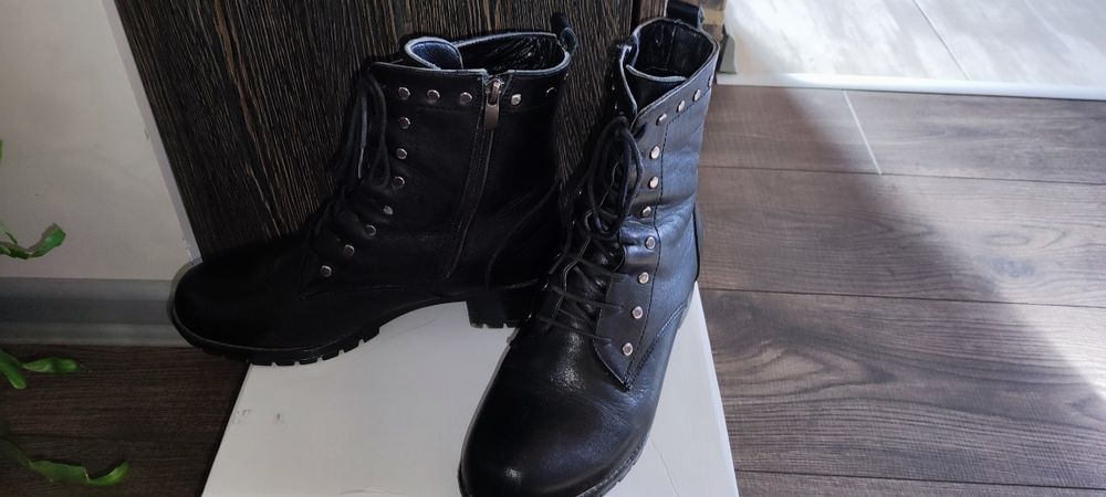 Боти дамски естествена кожа