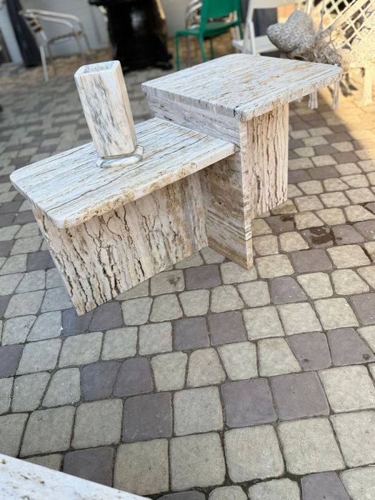 Masuta de cafea din Travertin